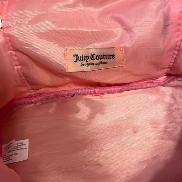 Juicy Couture Pink Quilted Cosmetic Bag - Picture 9 of 11